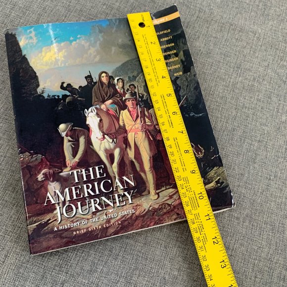 The American Journey Book A History of The United States Brief 6th Edition Vlm 1 - Picture 3 of 16
